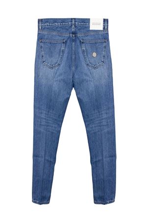 Seoul jeans in medium blue cotton denim DON THE FULLER | SEOULDTFLORBM2S6009